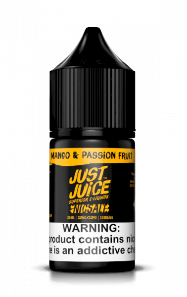E-Juices - Just Juice - Mango & Passion Fruit Salt 30ml - 30mg