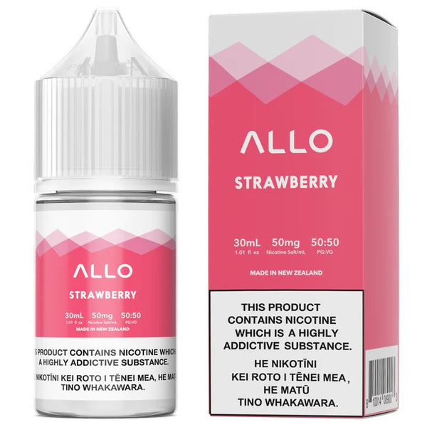 Nic Salt E-Juice - Allo E-Liquid Nic Salt - Strawberry 30ml