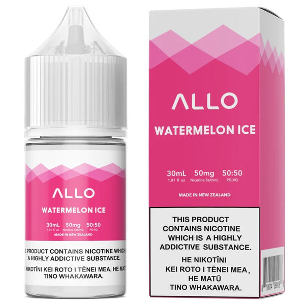 Nic Salt E-Juice - Allo E-Liquid Nic Salt - Watermelon Ice 30ml