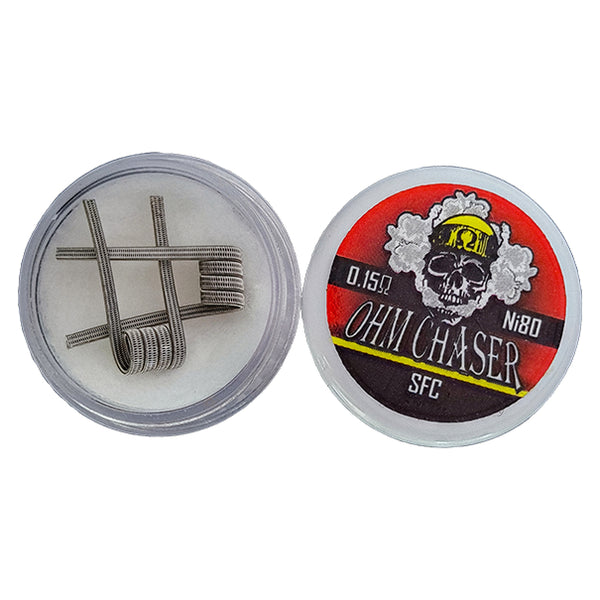 Accessory - Ohm Chaser Coils - Staggered Fused Clapton 0.15