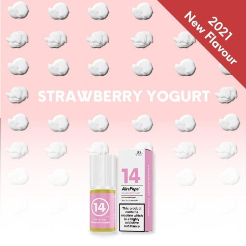 E-Juices - Airscream - 313 E-LIQUID - 40mg Series No 14 Strawberry Yogurt