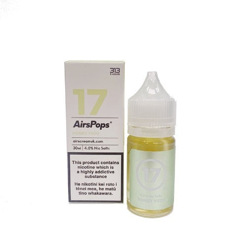 E-Juices - Airscream - 313 E-LIQUID - 40mg Series No 17 Honey Yuzu