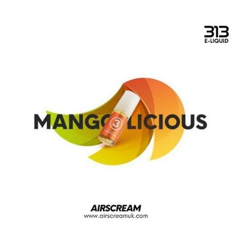 E-Juices - Airscream - 313 E-LIQUID Series No 3 Mangolicious 10ml 40mg
