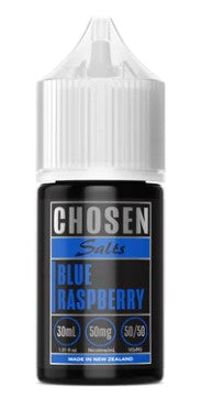 E-Juices - CHOSEN - 30ml Nic Salt BLUE RASPBERRY