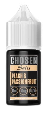 E-Juices - CHOSEN - 30ml Nic Salt PEACH & PASSIONFRUIT