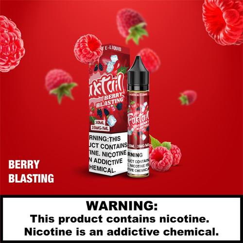 E-Juices - FoxTail - 30ml 35mg Nic Salt E-juice Berry Blasting Flavour