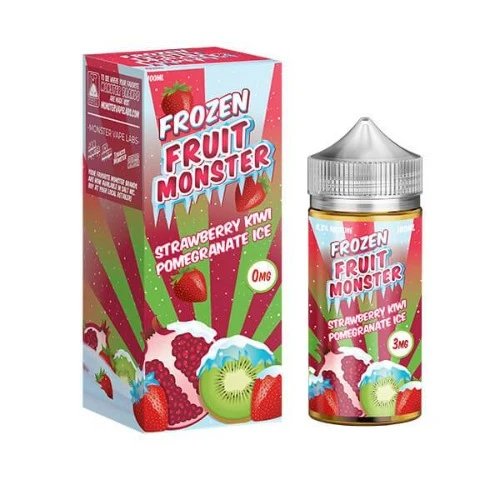 E-Juices - Fruit Monster | Frozen | Strawberry Kiwi Pomegranate Ice | 100ml