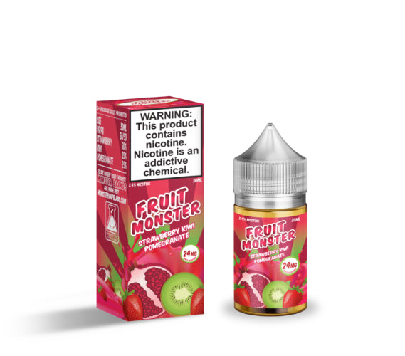 E-Juices - Fruit Monster | Strawberry Kiwi Pomegranate | Salts | 30ml
