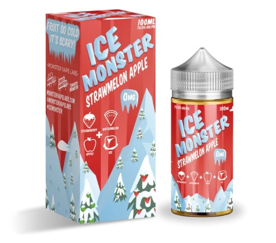 E-Juices - Ice Monster | Strawmelon Apple | 100ml