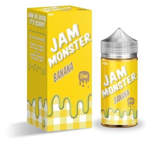 E-Juices - Jam Monster- Banana Flavour 100ML E-juice