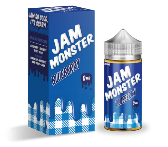 E-Juices - Jam Monster | Blueberry | 100ml