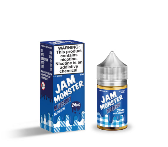 E-Juices - Jam Monster | Blueberry | Salts | 30ml