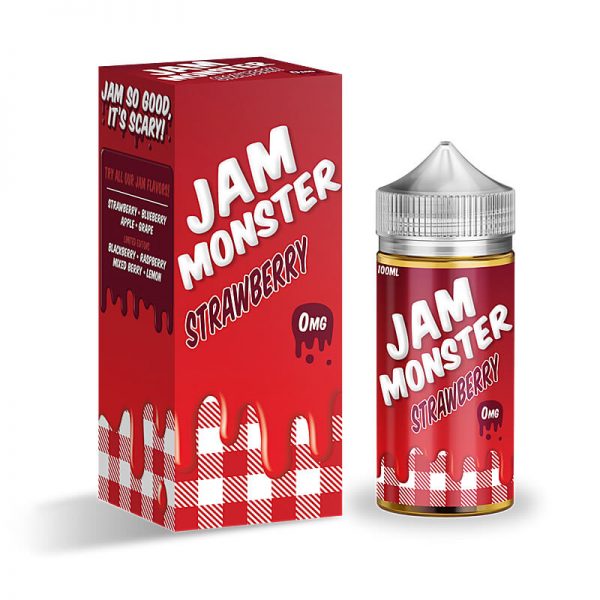 E-Juices - Jam Monster | Strawberry | 100ml