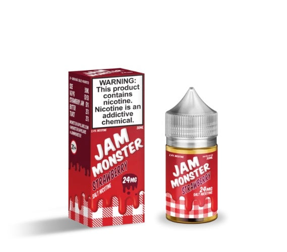 E-Juices - Jam Monster | Strawberry | Salts | 30ml