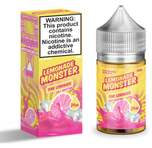 E-Juices - Lemonade Monster | Pink Lemonade | Salts | 30ml