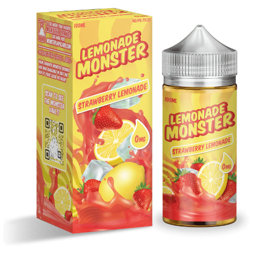 E-Juices - Lemonade Monster | Strawberry Lemonade | 100ml