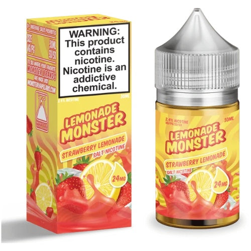 E-Juices - Lemonade Monster | Strawberry Lemonade | Salts | 30ml