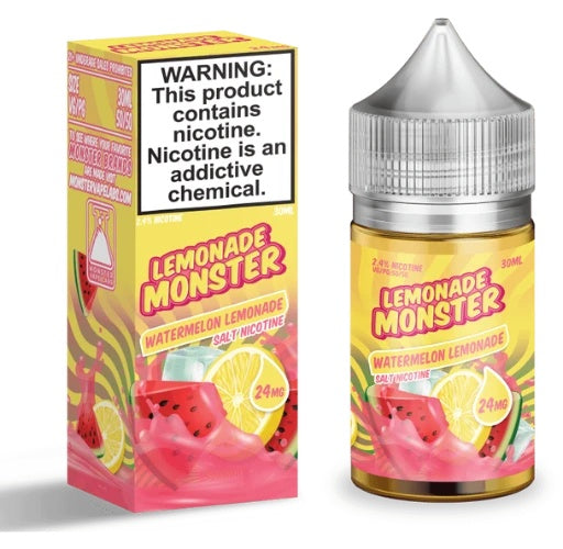 E-Juices - Lemonade Monster | Watermelon Lemonade | Salts | 30ml