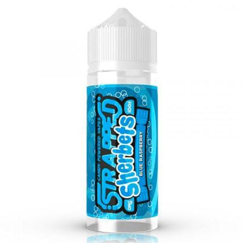 E-Juices - Strapped Sherbet | Blue Raspberry Sherbet | 100ml