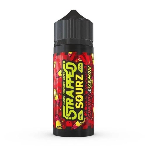 E-Juices - Strapped | Sourz | Cherry & Lemon | 100ml