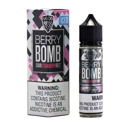 E-Juices - VGOD - 60ml ICED Berry Bomb