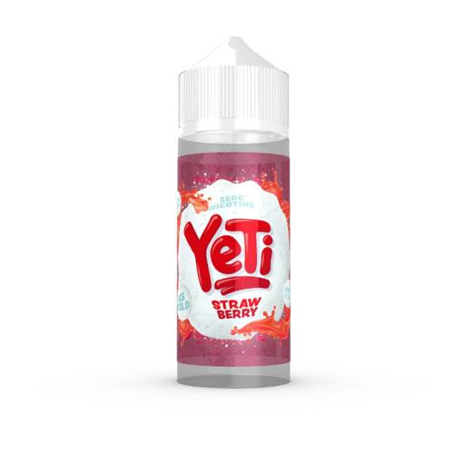 E-Juices - Yeti - Strawberry Flavour 100ml E-juice