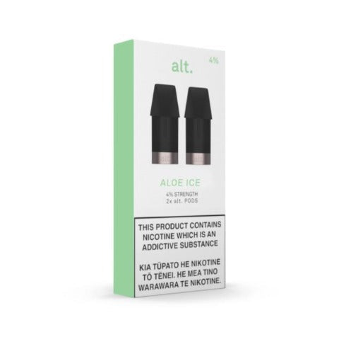 Pods - ALT - REPLACEMENT POD 2-PACK - Aloe Ice 2%/4%