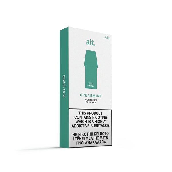 Pods - ALT - REPLACEMENT POD 2-PACK -  Spearmint 2%/4% 40mg